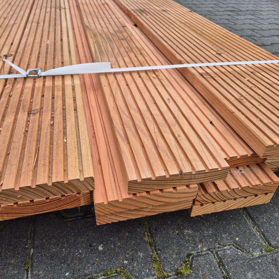 Partij Douglas Vlonderplanken 3000x140x28mm