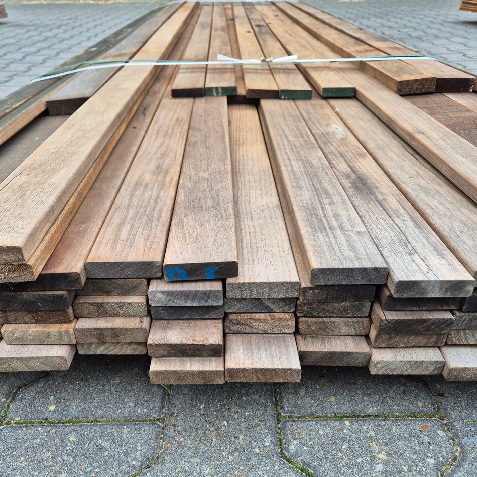Partij Thermo Frake Geschaafde Planken 2750-3350x66x18mm