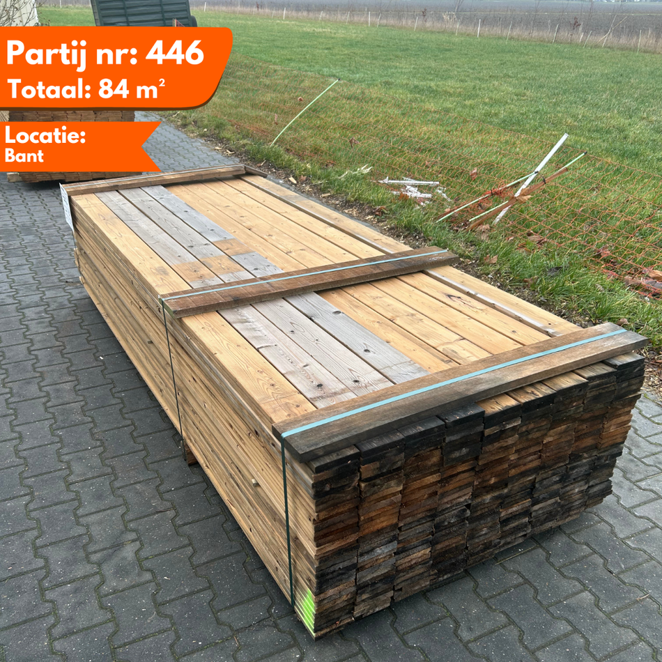 Thermo Vuren Geschaafde Plank 2950x115x18mm