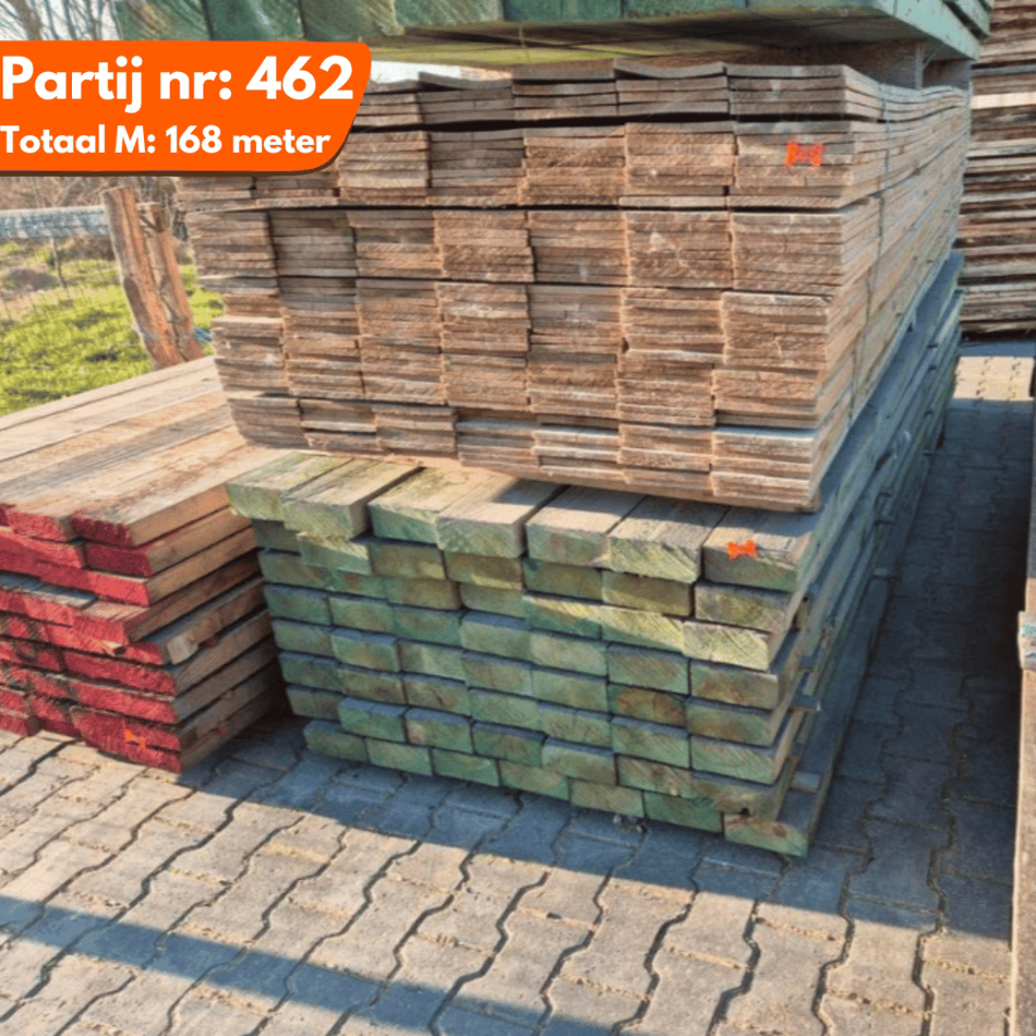Vuren Balken 3000x155x65mm
