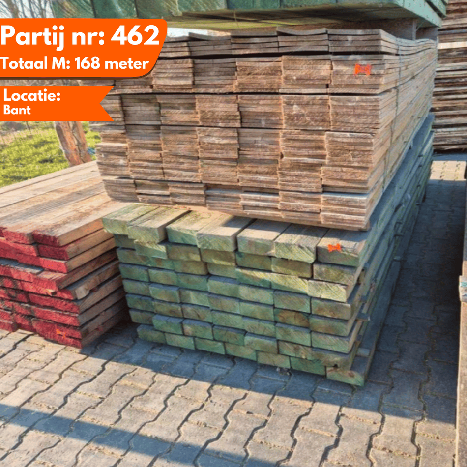 Vuren Balken 3000x155x65mm