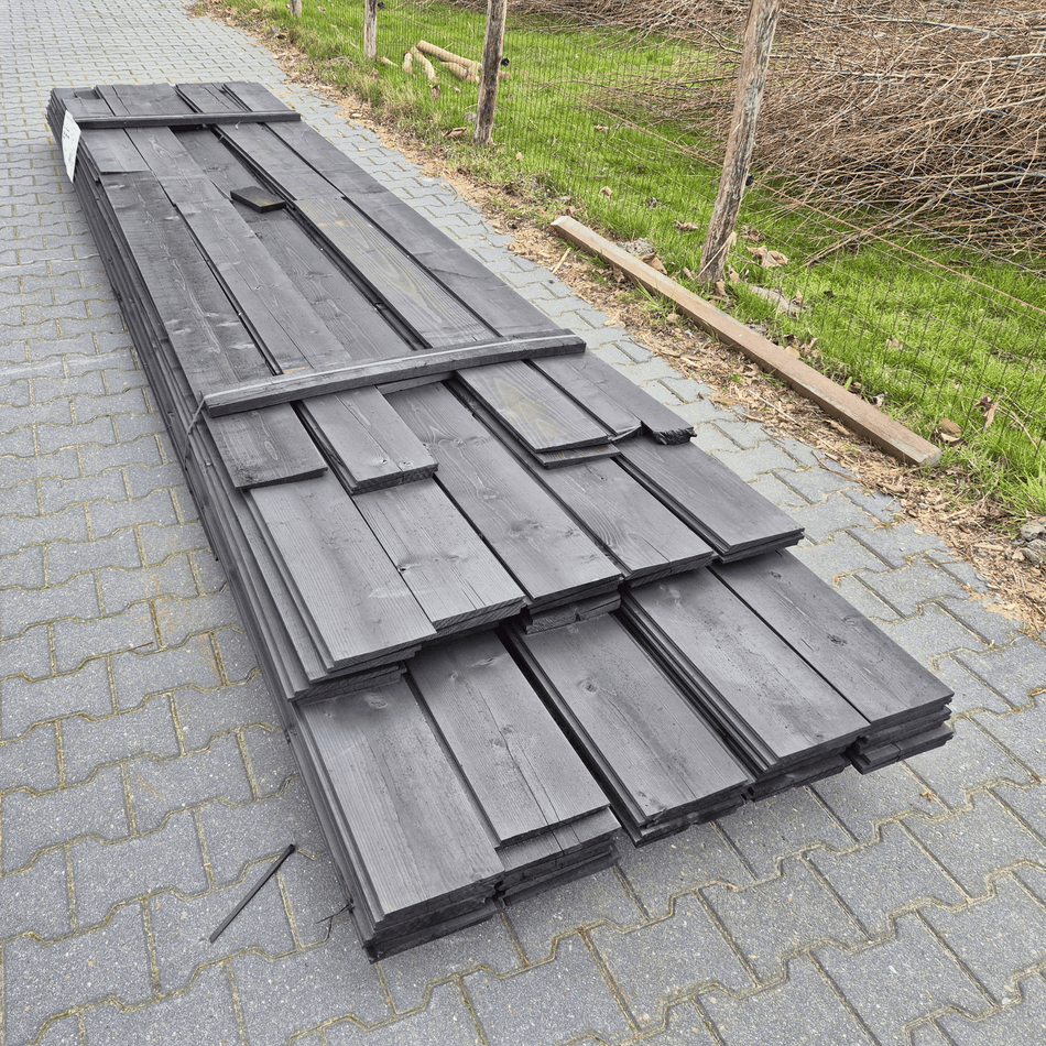 Thermo Vuren Zweeds Rabat Zwart 3000-4800x190x8/22mm