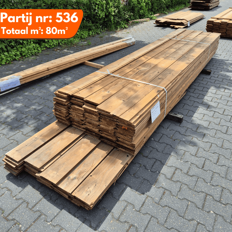 Thermo Vuren Channelsiding 3900-5400x180x20mm