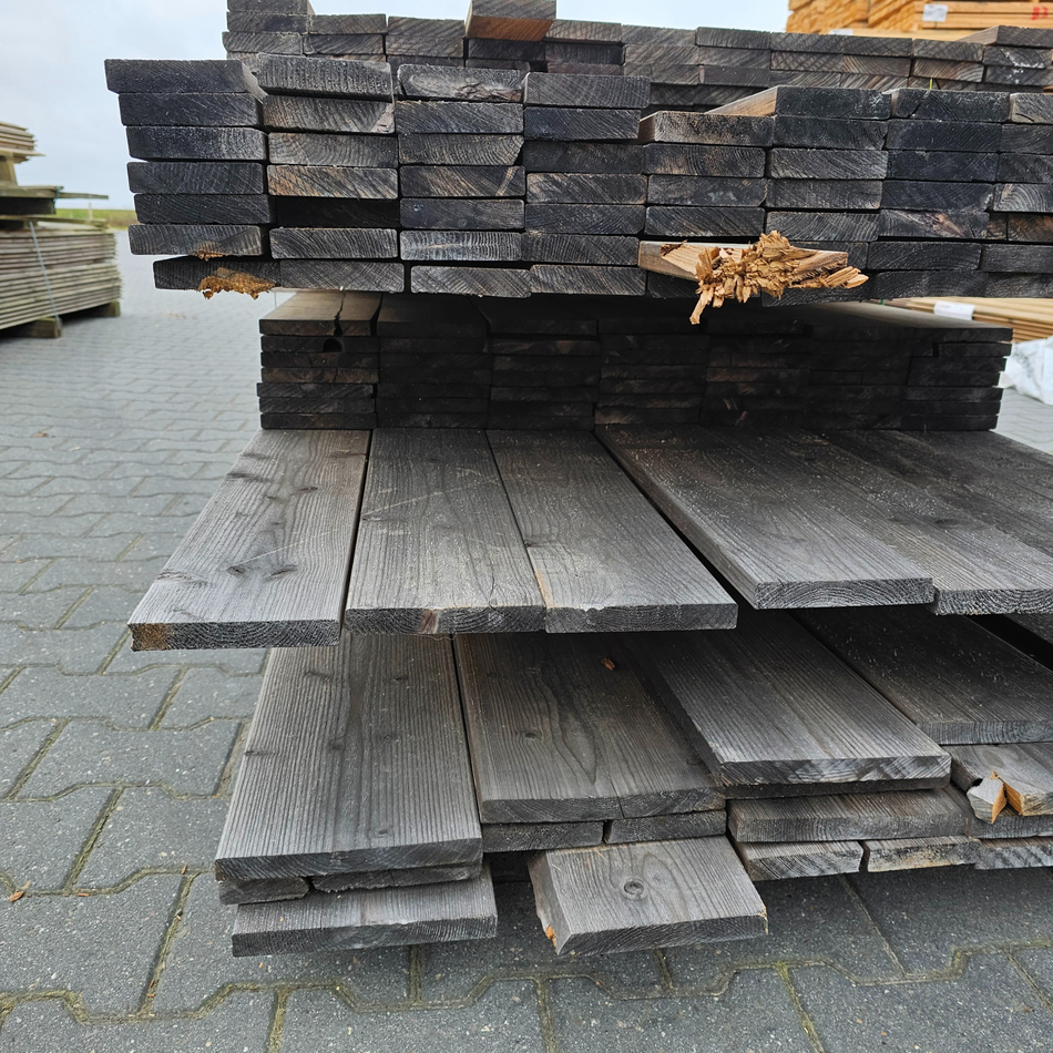 Thermo Vuren Geschaafde Plank 4200-5400x90-140-190x18mm