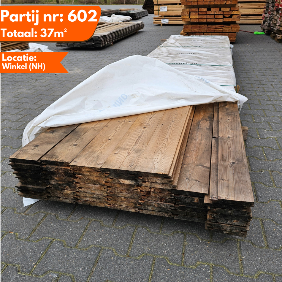 Thermo Vuren Channelsiding 3300-4500x140x18mm