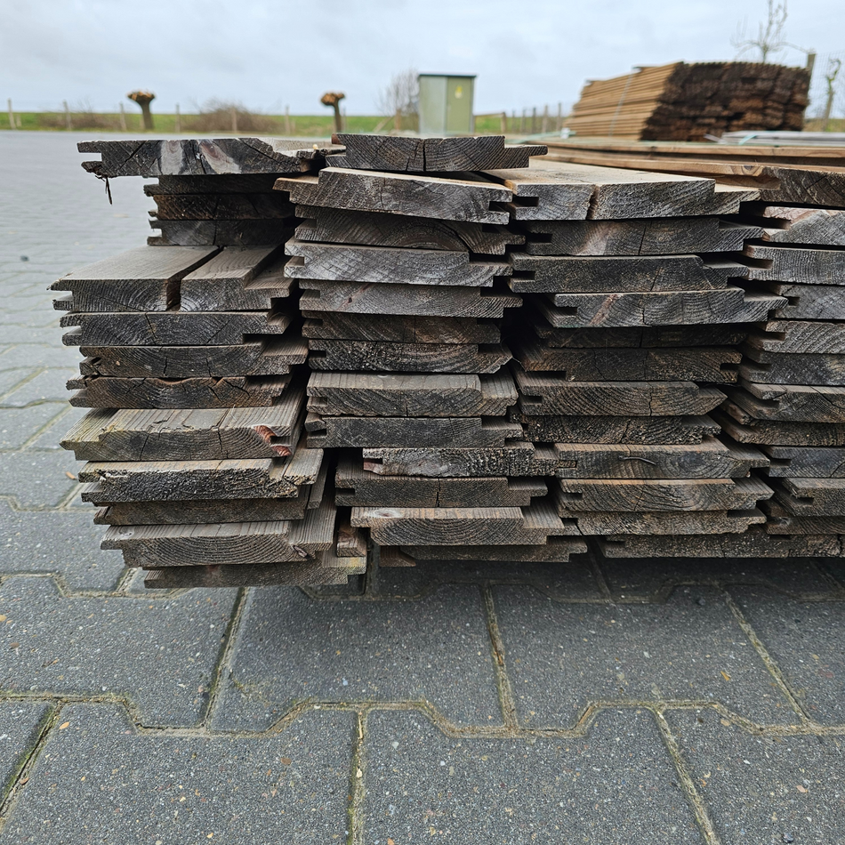 Thermo Vuren Channelsiding 5100-5400x140x18mm