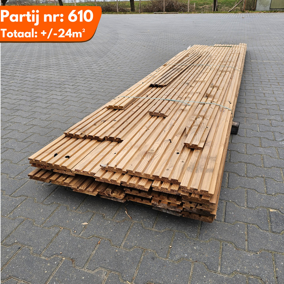 Thermo Vuren Triple Rhombus 2800-5700x140x25mm