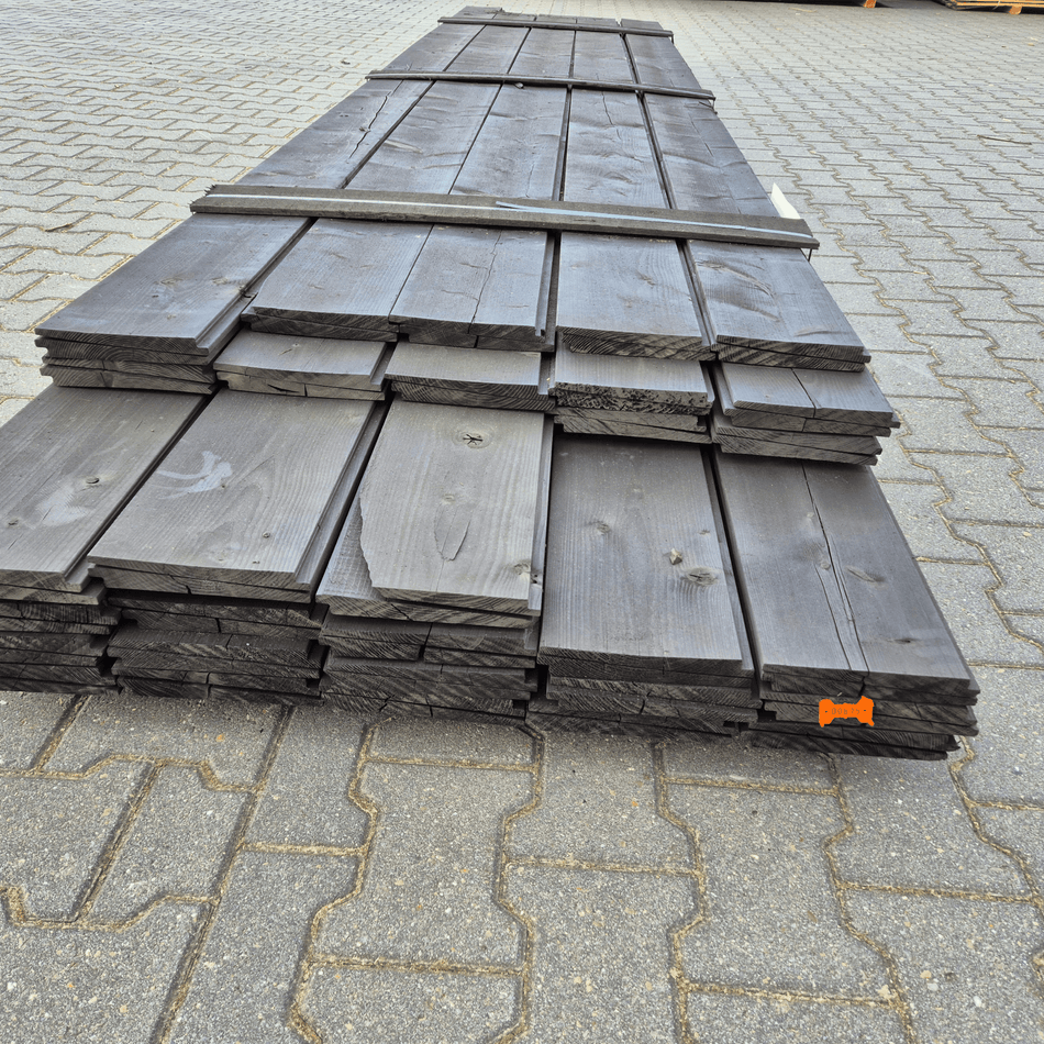 Thermo Vuren Zweeds Rabat Zwart 3900-5100x180x8/22mm