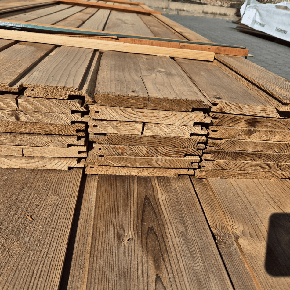 Thermo Vuren Channelsiding 4200-4400x195x18mm