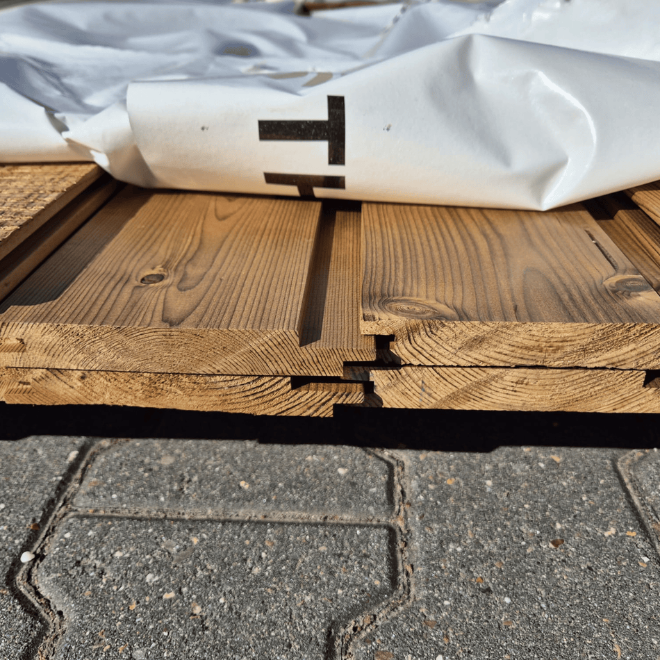 Thermo Vuren Channelsiding 4800x140x20mm