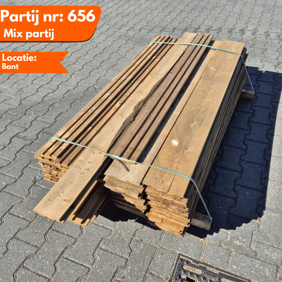 Thermo Vuren Mix Partij 1500mm