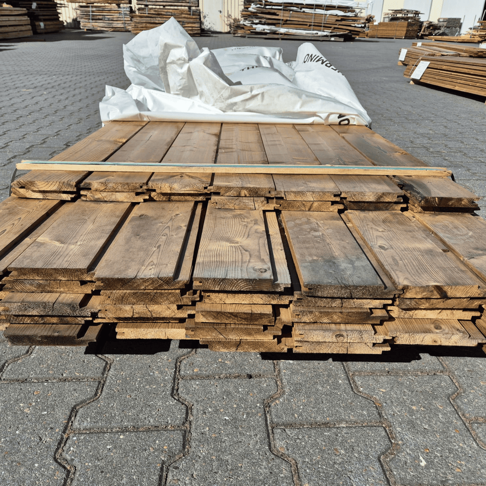 Thermo Vuren Channelsiding 4500-4800x140x20mm