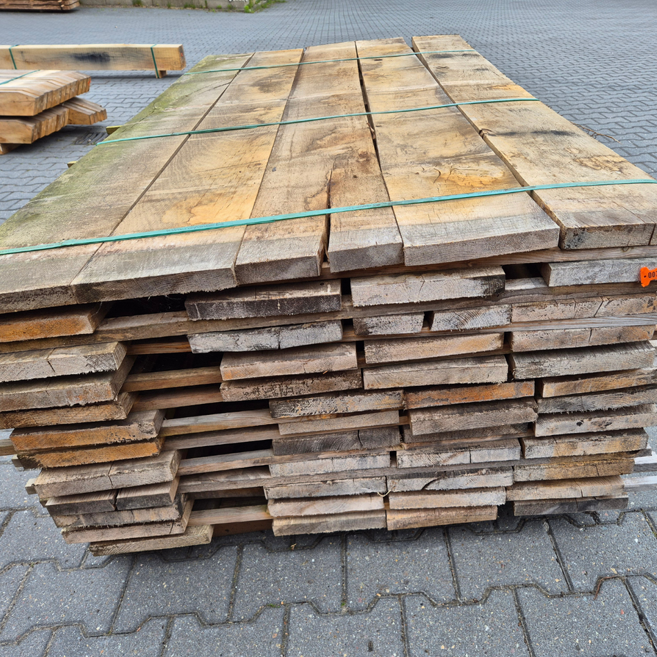 Eiken planken fijnbezaagd 1800-2100x200x27mm