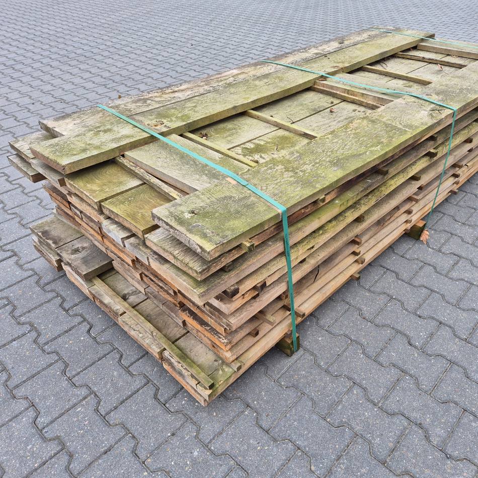 Eiken planken fijnbezaagd 2300x200x27mm
