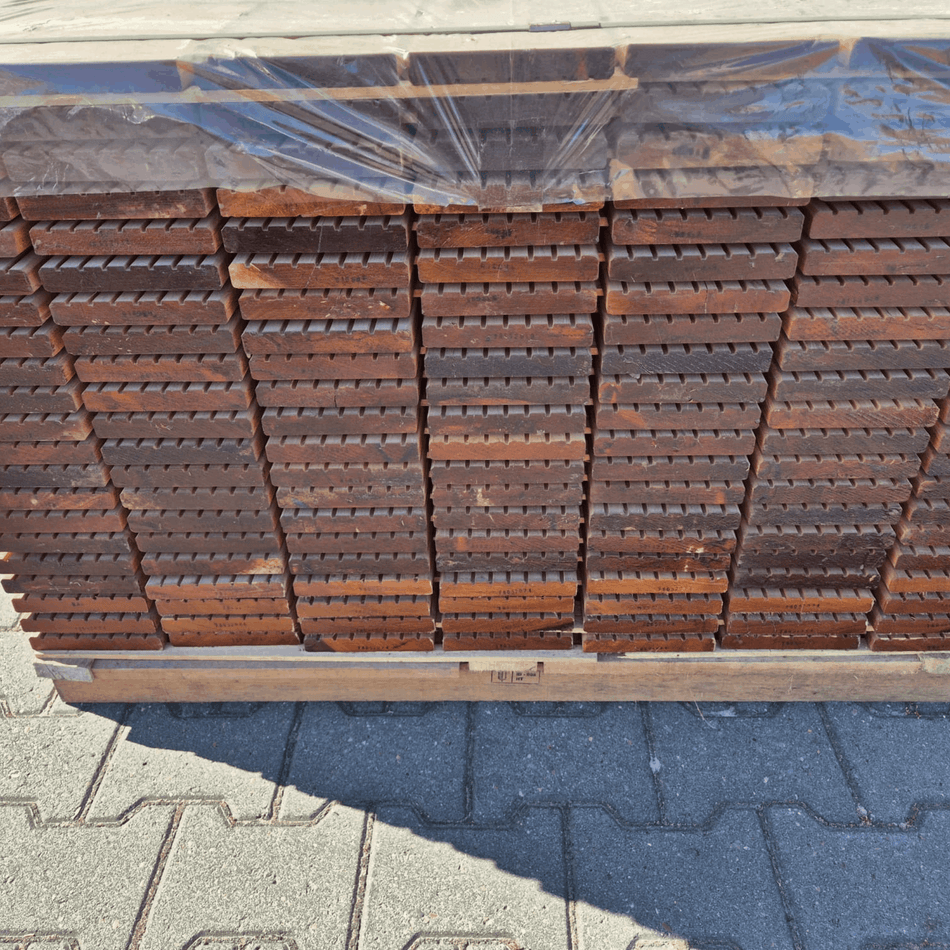 Vlonderplank Bangkirai 4900x145x21mm