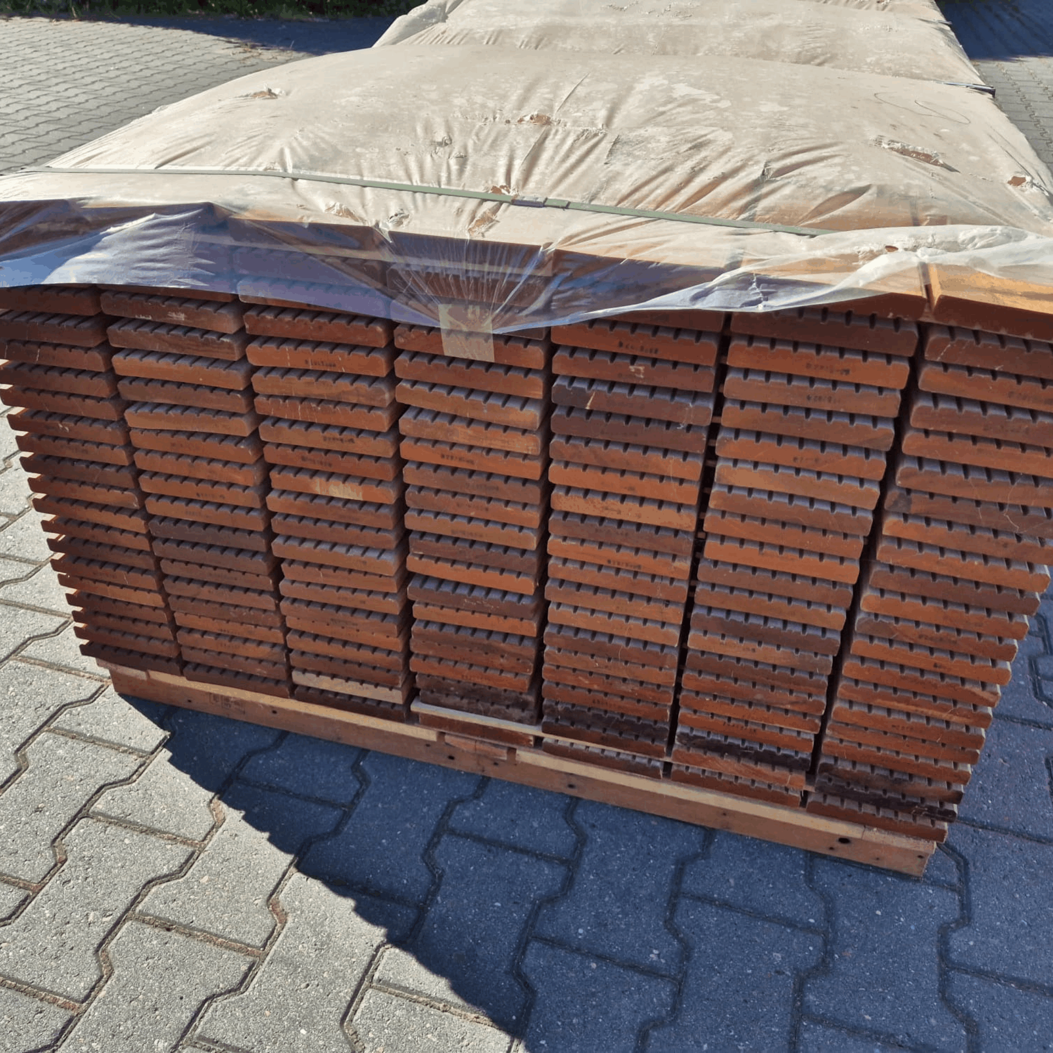 Vlonderplank Bangkirai 4900x145x21mm