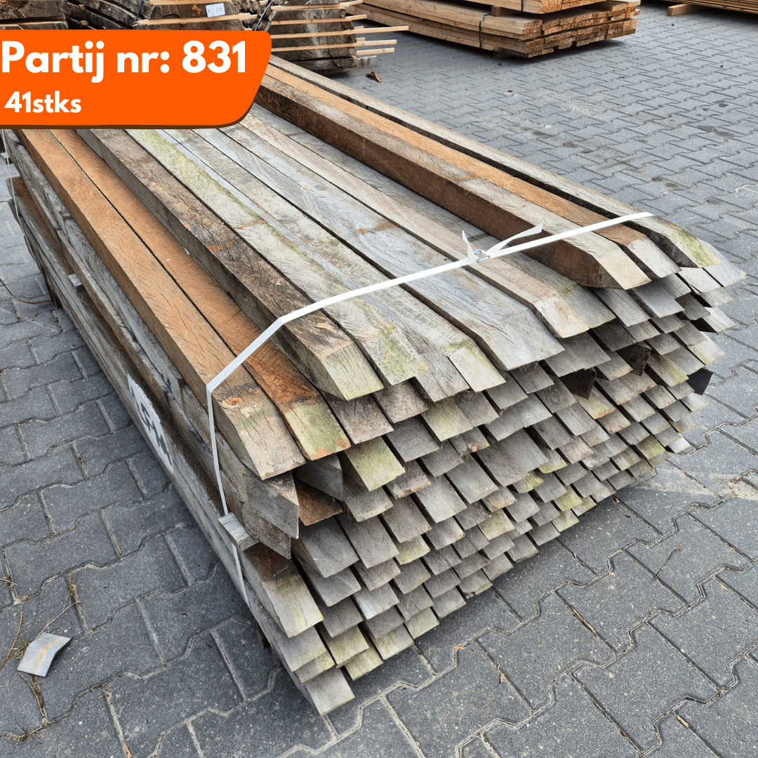 Partij Azobe Palen 2000x60x60mm