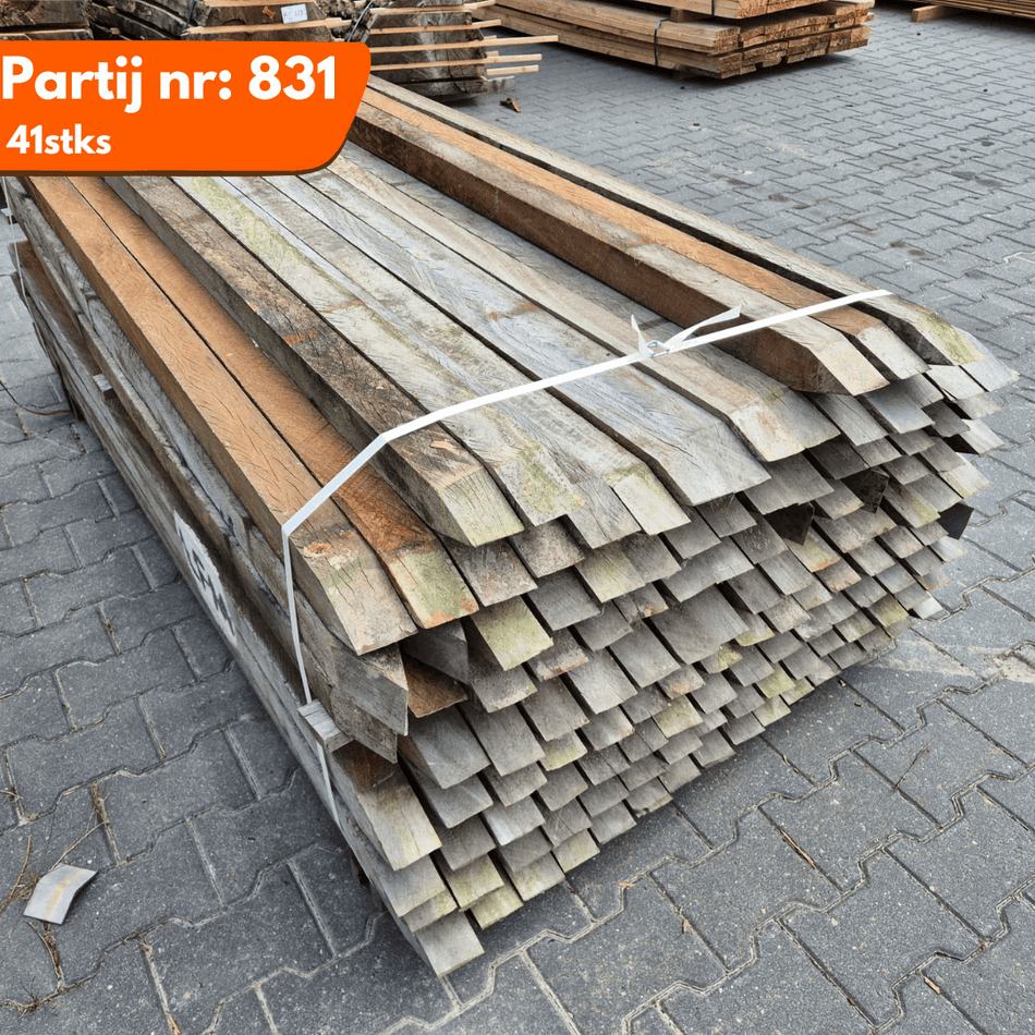 Partij Azobe Palen 2000x60x60mm