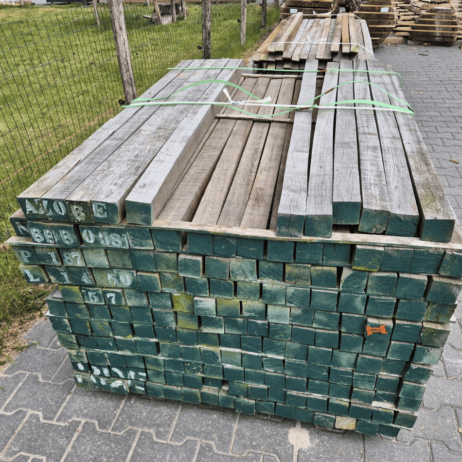 Partij Azobe Palen 1500x60x60mm