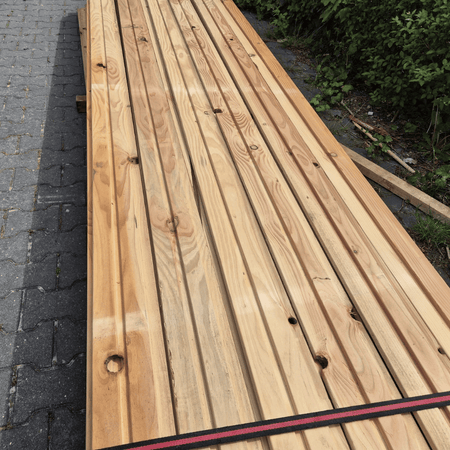 Partij Douglas Dubbel Rhombus 6000x140x19mm