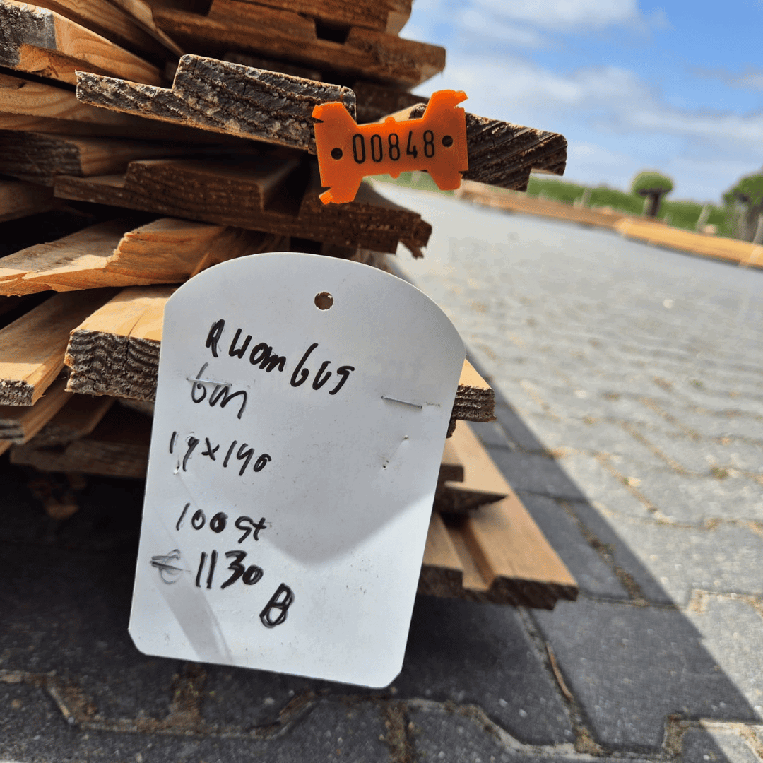 Partij Douglas Dubbel Rhombus 6000x140x19mm