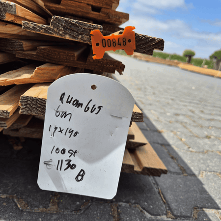 Partij Douglas Dubbel Rhombus 6000x140x19mm