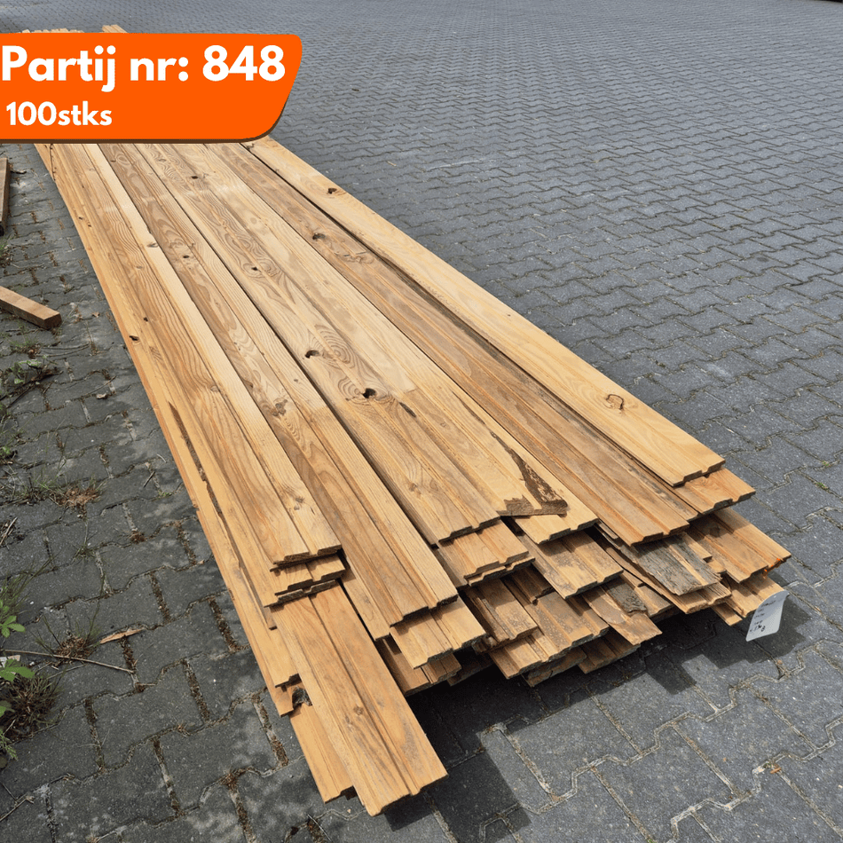 Partij Douglas Dubbel Rhombus 6000x140x19mm