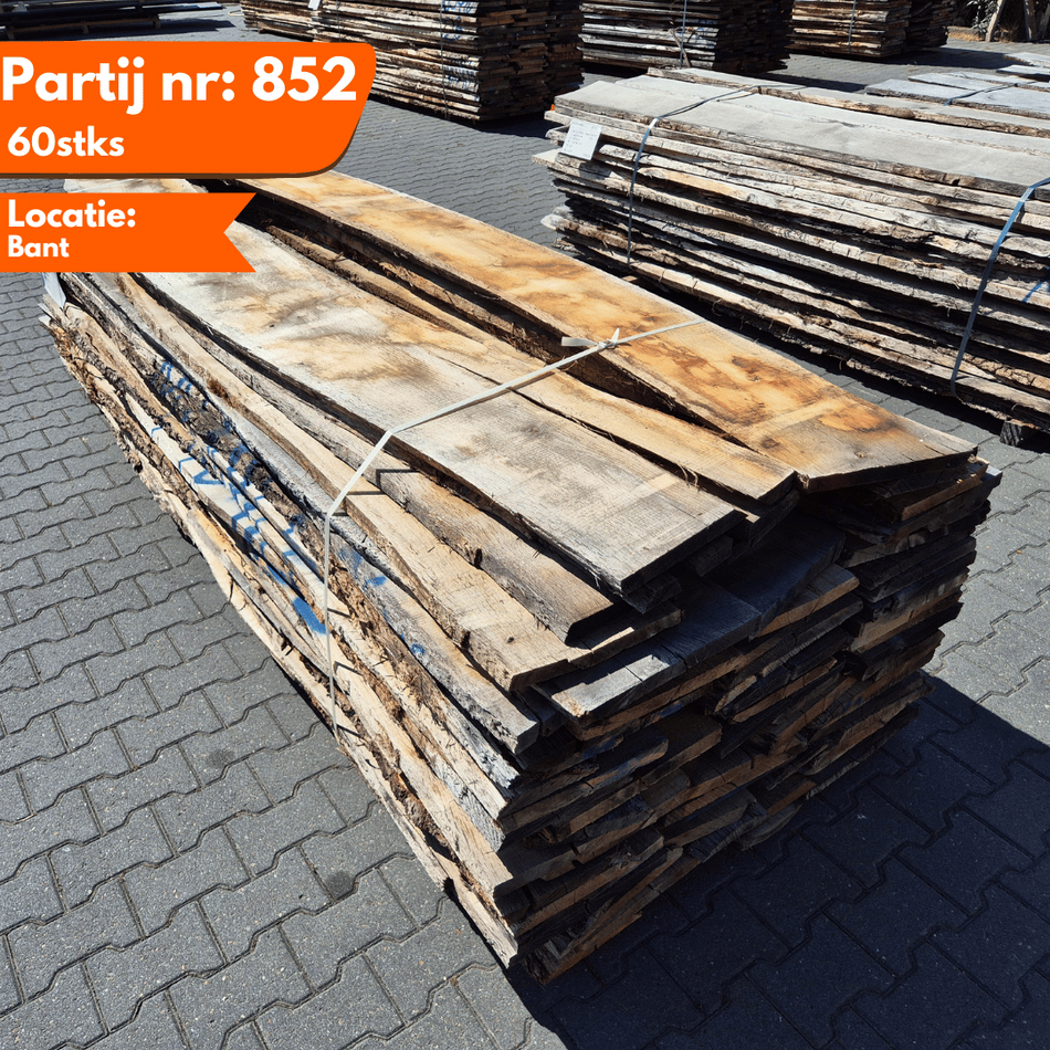 Eiken Schaaldelen 3000-3100x200-300x28mm