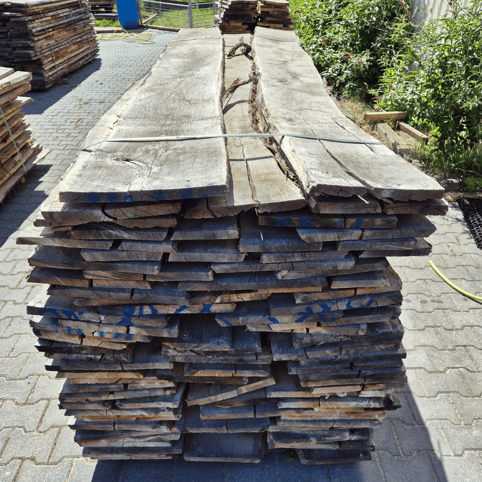 Eiken Schaaldelen 3000-3100x200-400x28mm
