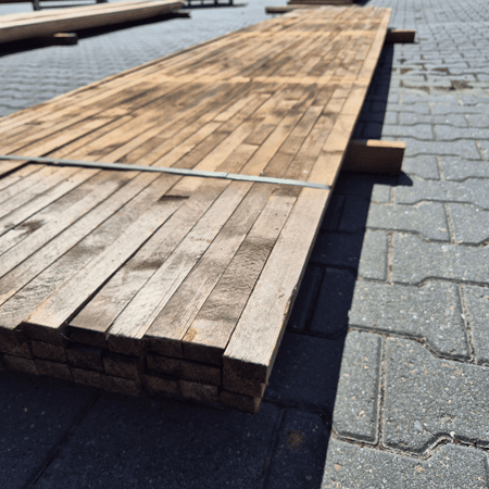 Thermo Vuren Latten/Regels 4200x22x35mm