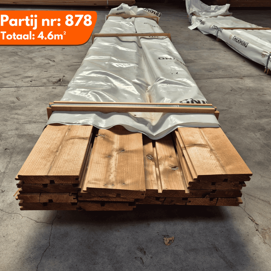 Thermo Vuren Dubbel Rhombus 2700x140x25mm