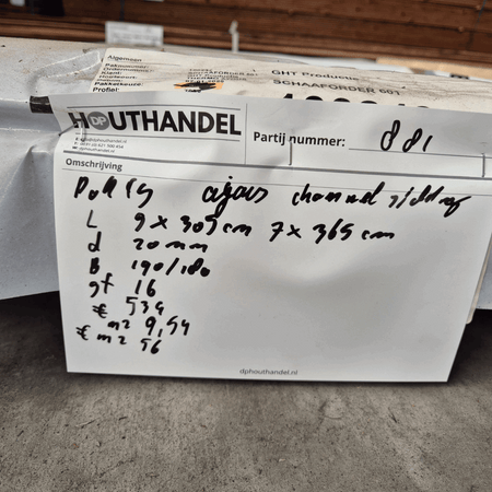 Thermo Ayous Channelsiding 3050-3650x190x20mm