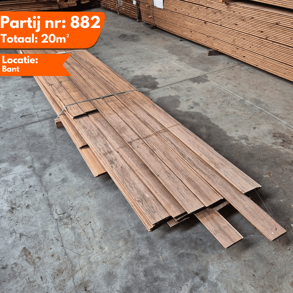 Partij 882 Thermo Frake Channelsiding 2300-4900x140x18mm