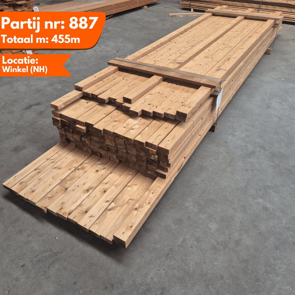 Thermo Vuren Vuren Balken 3600-5100x90x50mm