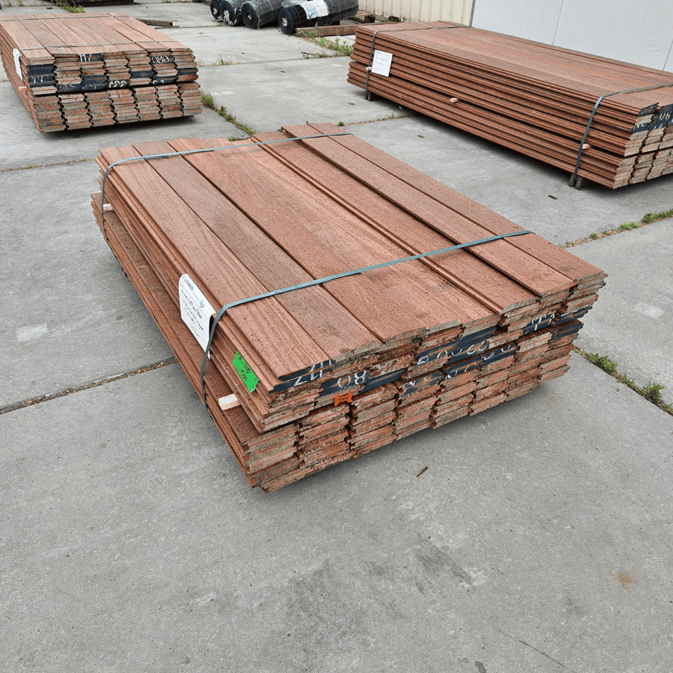 Azobe Geschaafde Planken 1500x130x19mm