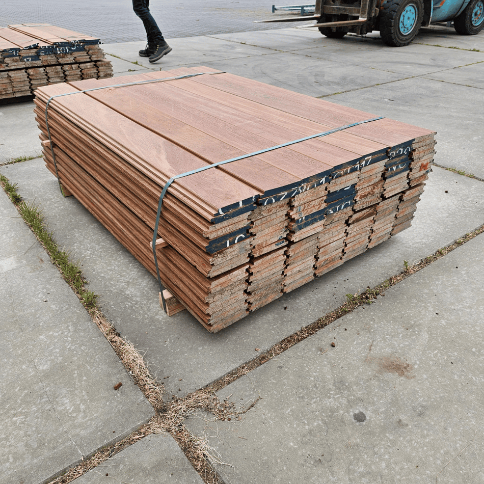 Azobe Geschaafde Planken 1500x130x19mm