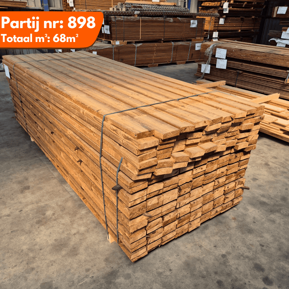 Thermo Vuren Balken 3000x120x34mm