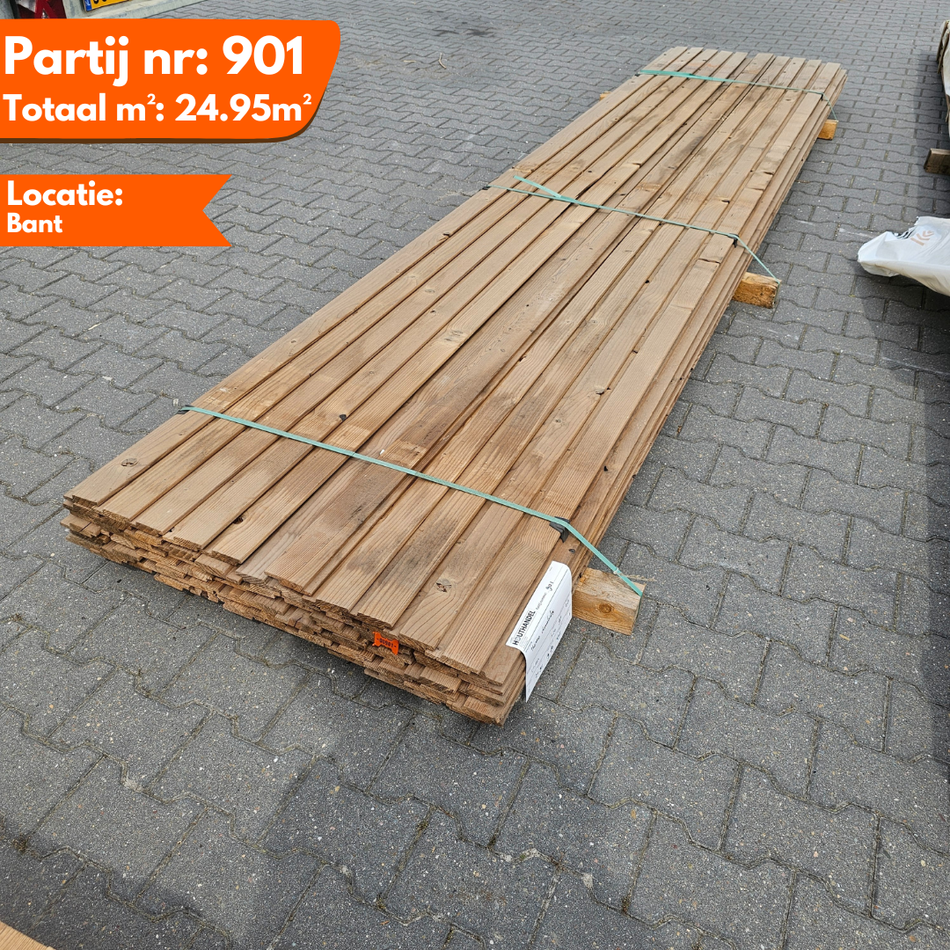 Thermo Vuren Channelsiding 4200x90x20mm