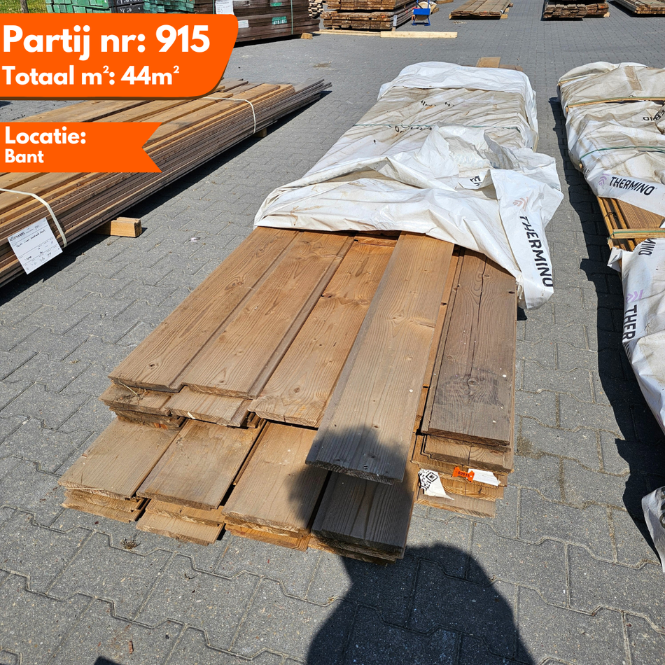 Thermo Vuren Halfhouts Rabat 4500x185x18mm