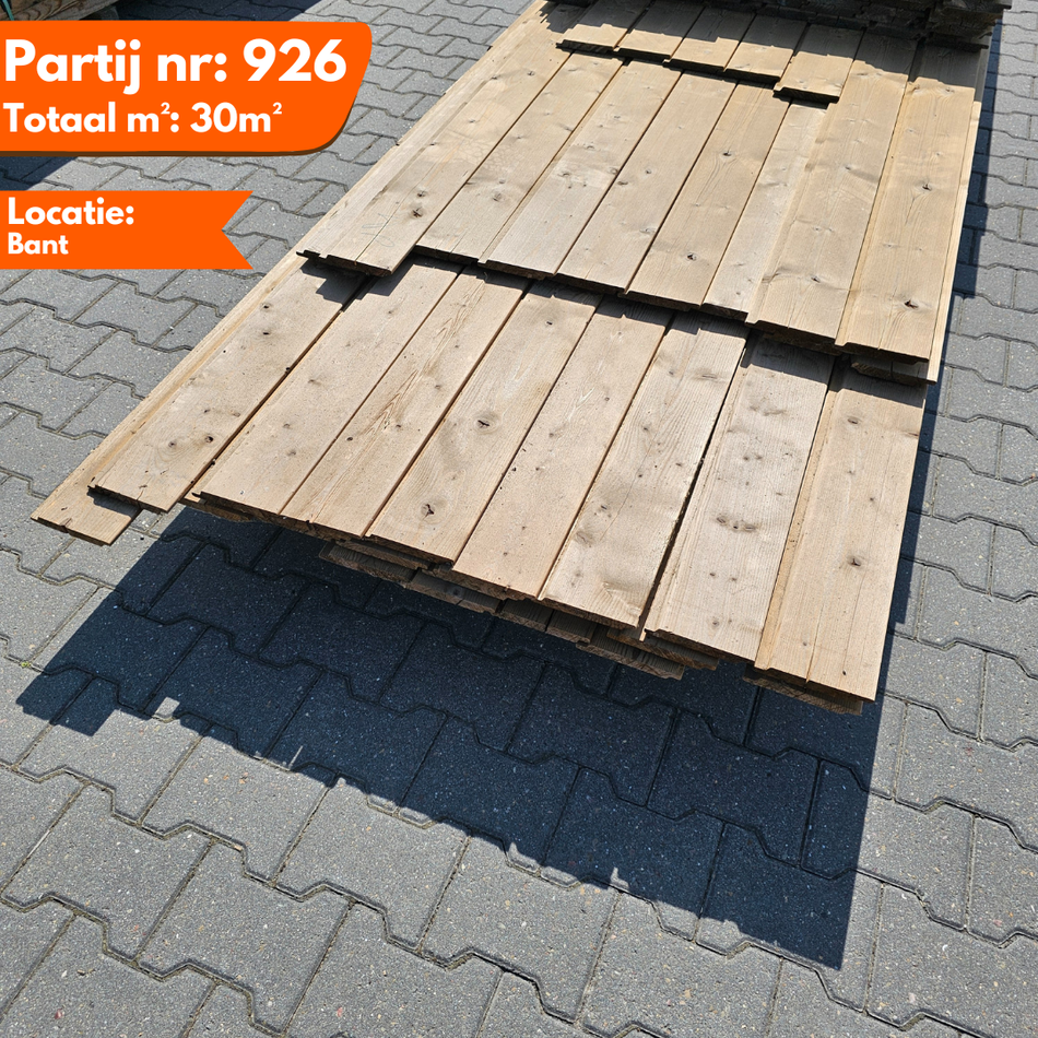 Thermo Vuren Halfhouts Rabat 3330-3900x90x18mm