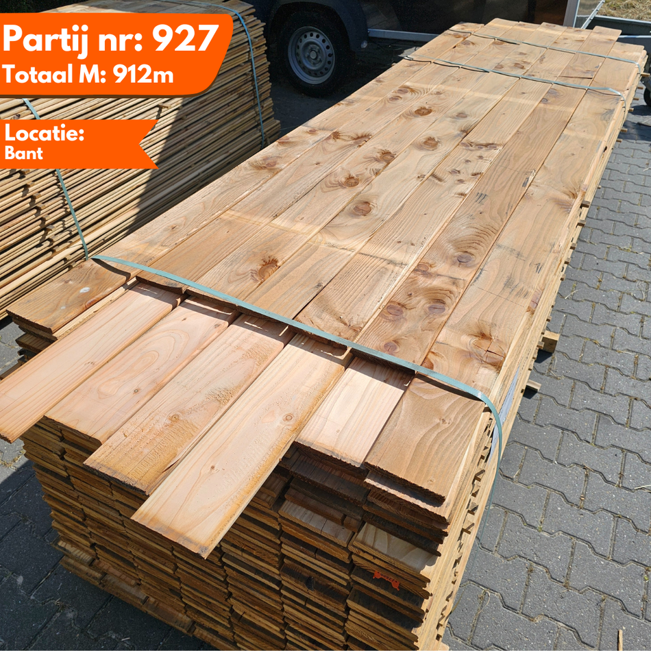 Douglas Schuttingplanken 3000x140x16mm