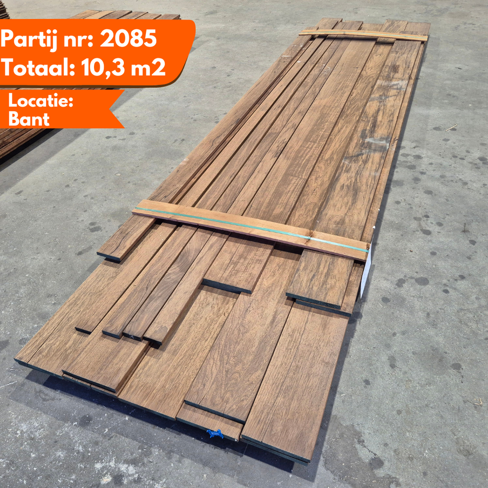 Thermo Frake Geschaafde Plank 2450-3050-3650-3950x68tot190x18mm