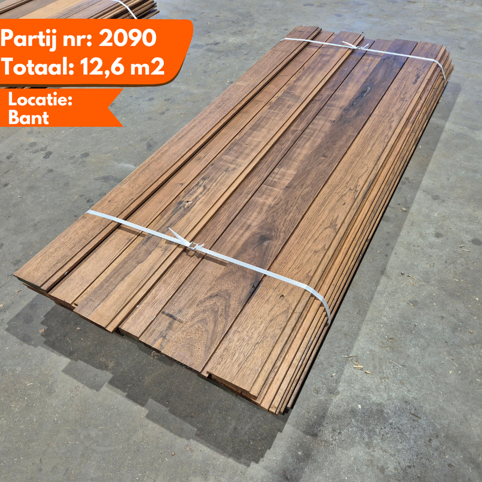 Thermo Frake halfhout Rabat 2160x140-130x19mm Partij 2090
