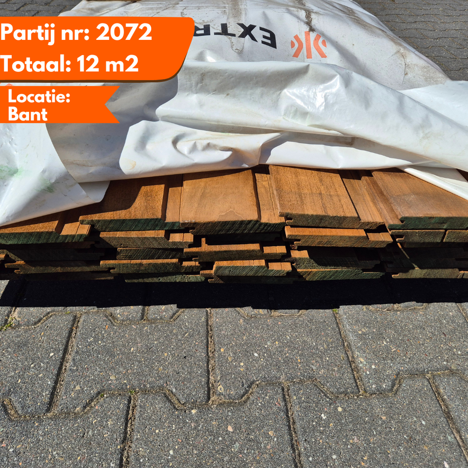 Thermo Ayous Planken channelsiding 2450x140-130x20mm