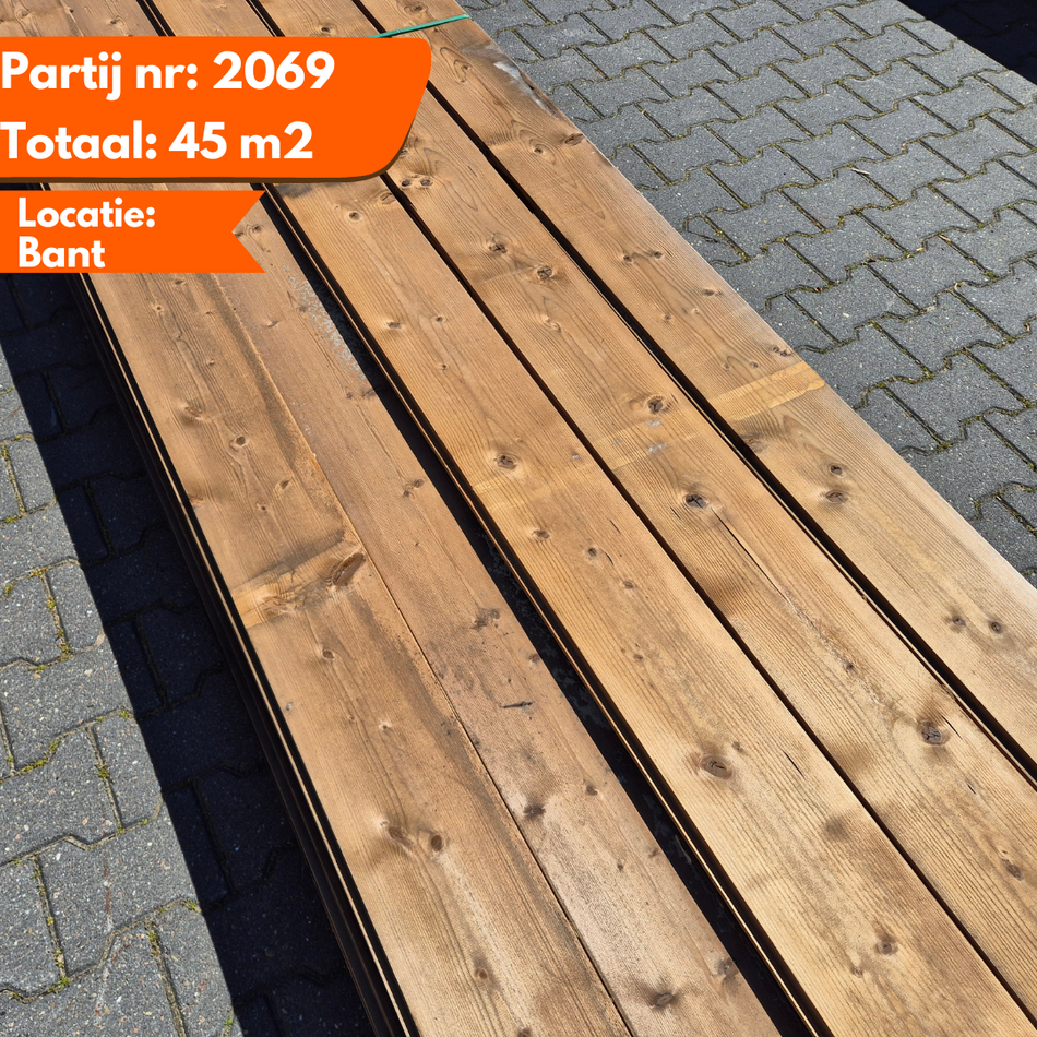 Thermo Vuren Zweeds Rabat 4400-5400x185-175x20-10mm