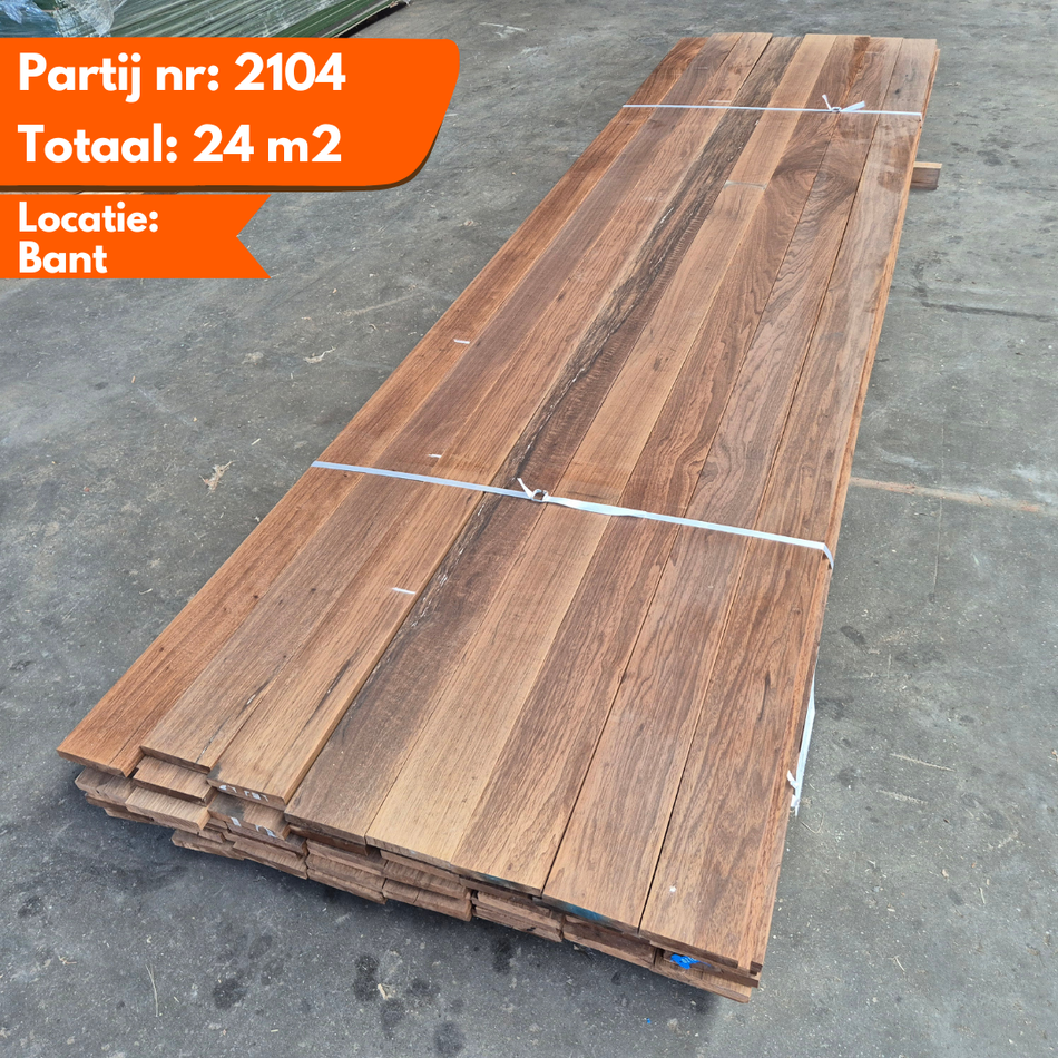 Thermo Frake Geschaafde Plank 3600x120x19mm