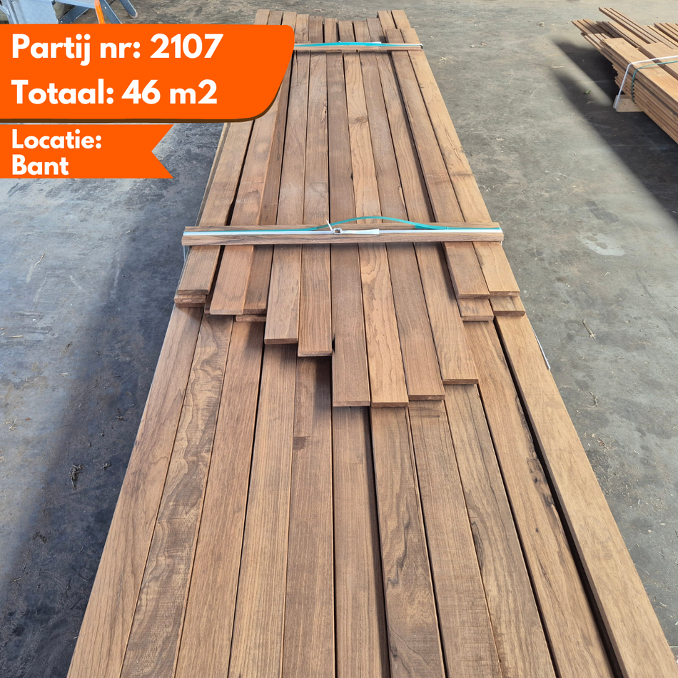 Thermo Frake Geschaafde Plank Diverse lengten van 2750 tot 5000x66 tot 90x19mm
