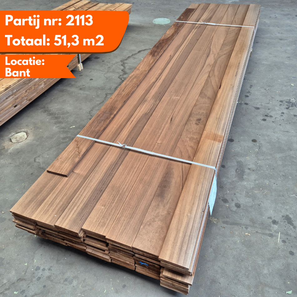 Thermo Frake Geschaafde Plank 3950x140x19mm
