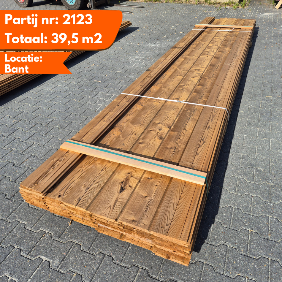 Thermo Vuren Halfhouts Rabat 5400-5100x185-175x20mm