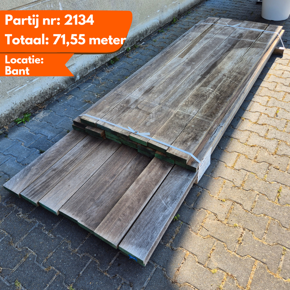 Partij thermo Frake Balken 2450-3050x140x36mm